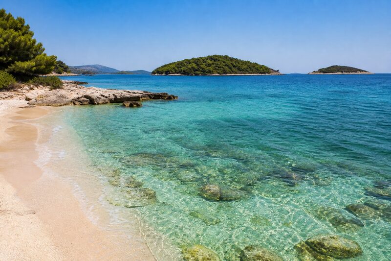Ksamil turquoise beach