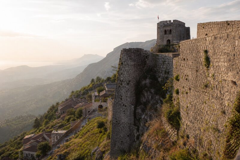 Kruja castle fortress